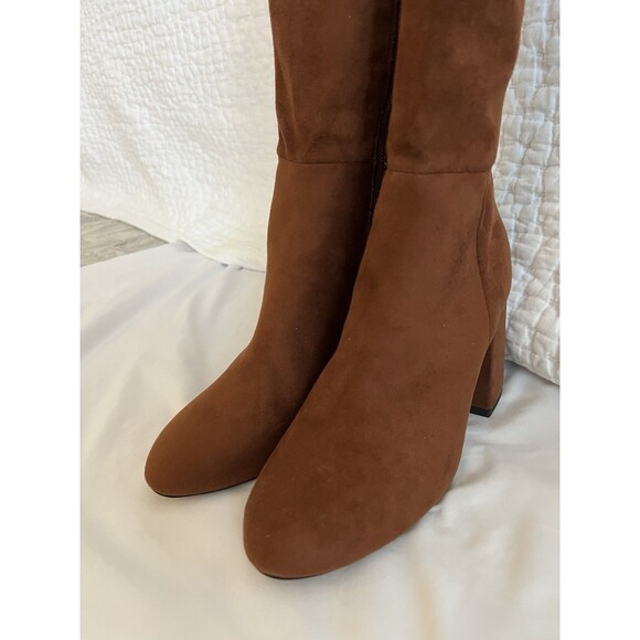 NWOB Anthropologie Silent D Rosemary Boots Cedar Size 37 - Picture 4 of 8